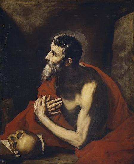 Jusepe de Ribera San Jeronimo oil painting image